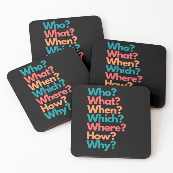 Item preview, Wh Questions designed and sold by Garalama.