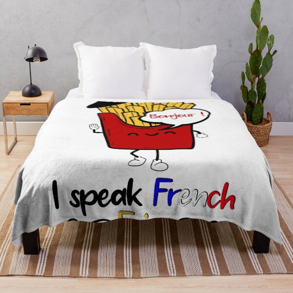 Item preview, I Speak French Fries designed and sold by VintagePathway.