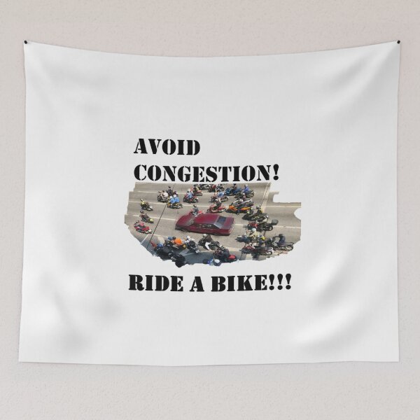 Item preview, Avoid Congestion! Ride a Bike!!! designed and sold by Tim Thompson.