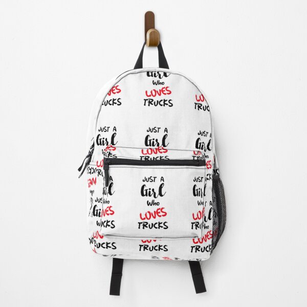 Item preview, Copy of Just A Girl Who Loves Trucks designed and sold by DiscGolfTees.