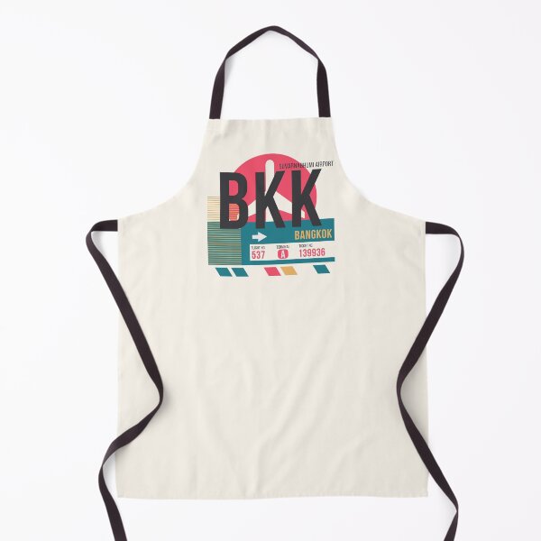 Item preview, Bangkok (BKK) Airport Code Baggage Tag designed and sold by SLAG-Creative.