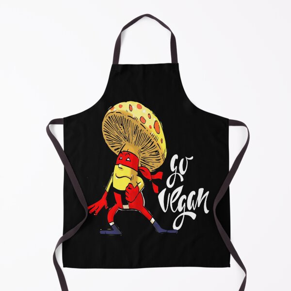 Item preview, Go Vegan Super Ninja Mushroom Mixed Martial Arts MMA Superhero designed and sold by ProjectX23.