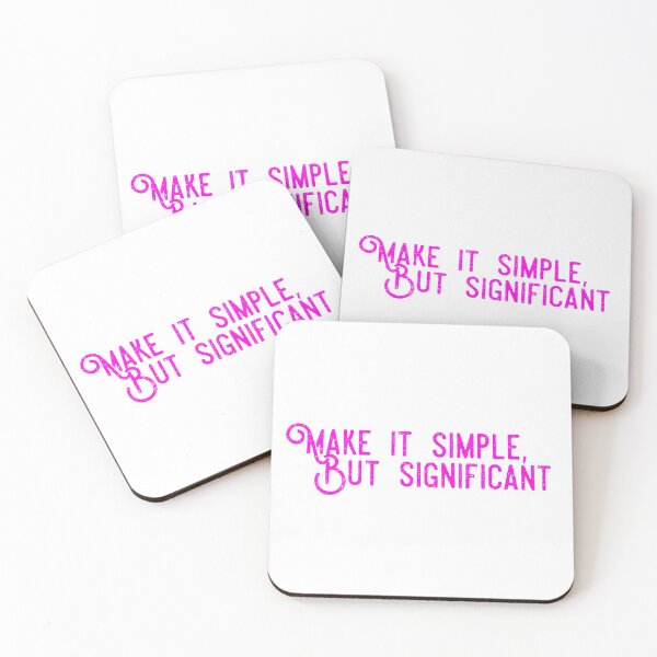 Item preview,  Make it Simple but Significant. (p) designed and sold by Fit & Fun  Gallery.