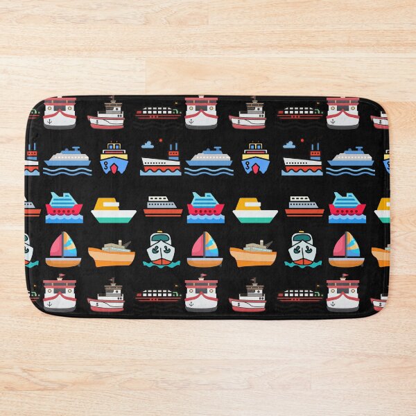 Item preview, Ferry Boat Scrub Cap on Water Pattern  designed and sold by wodra.