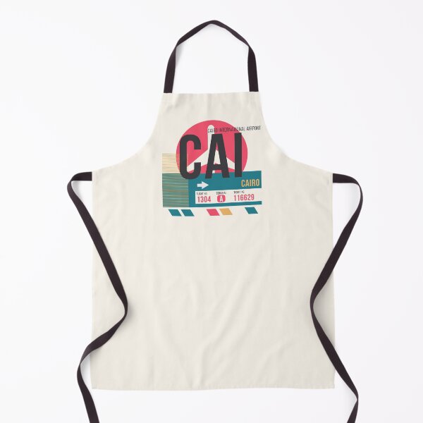 Item preview, Cairo (CAI) Airport Code Baggage Tag designed and sold by SLAG-Creative.