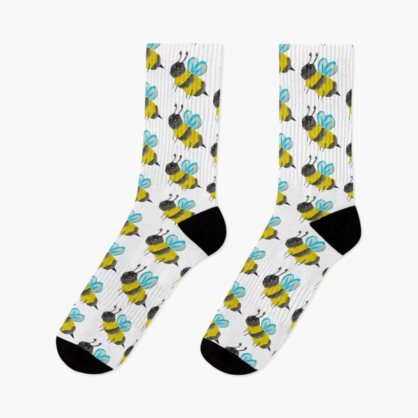Item preview, Watercolor Cute Bumblebee  designed and sold by leinster.