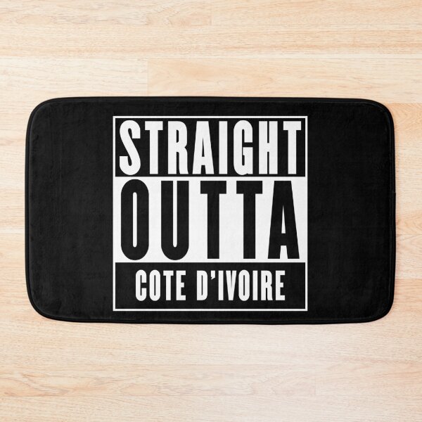 Item preview, Straight Outta Cote d'Ivoire designed and sold by RandomStuffShop.