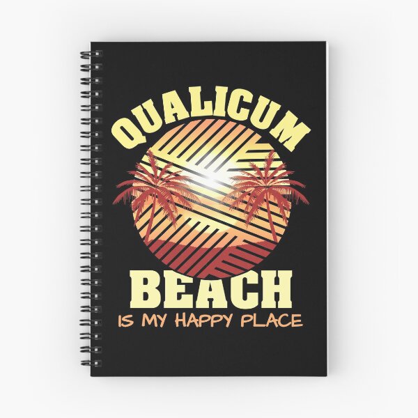 Item preview, Qualicum Beach Is My Happy Place Retro Vintage designed and sold by Renergie.