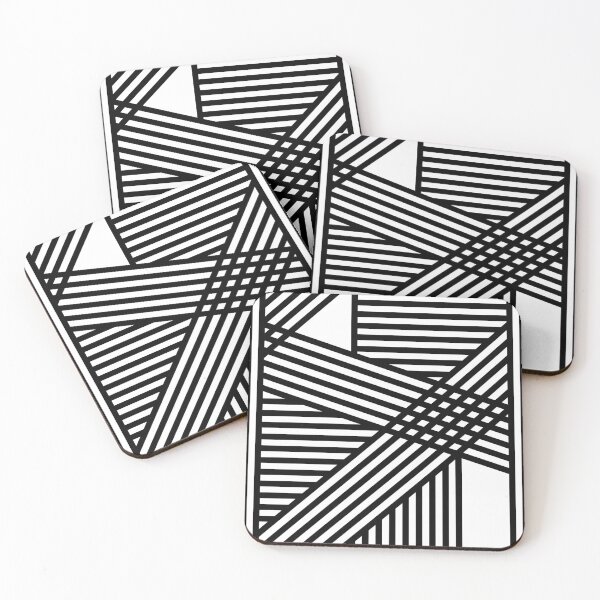 Item preview, Stripes - black and white designed and sold by JRP Design.