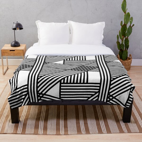 Item preview, Stripes - black and white designed and sold by JRP Design.