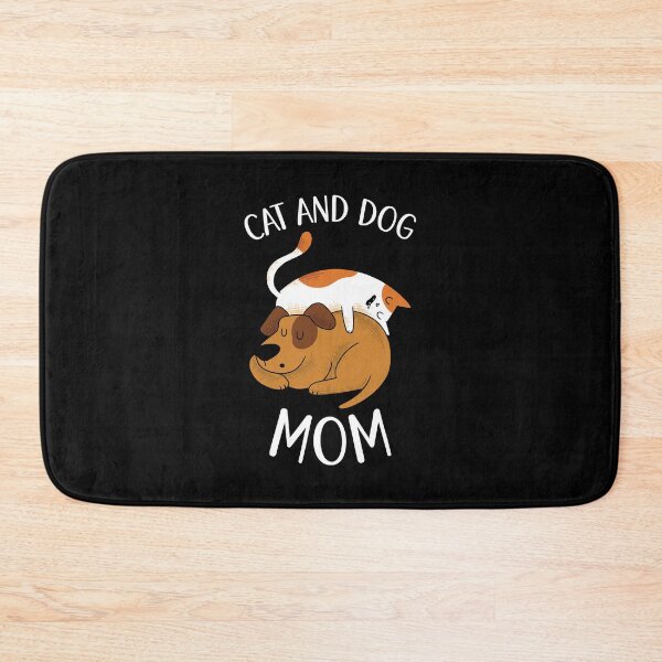 Item preview, Cat And Dog Mom Cat Dog Sleeping designed and sold by OnepixArt.