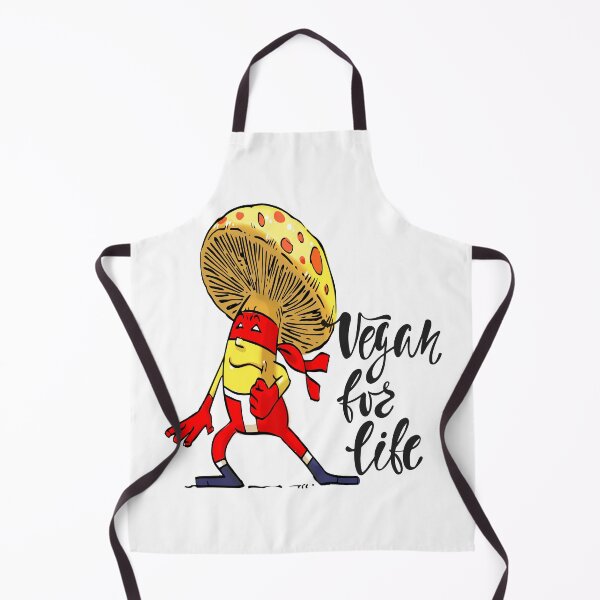 Item preview, Vegan for Life Super Ninja Mushroom Mixed Martial Arts MMA Superhero designed and sold by ProjectX23.