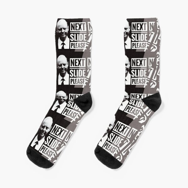 Brown Plt Slogan Socks, Accessories