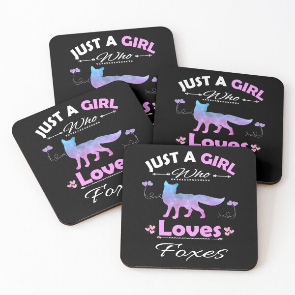 Item preview, Just A Girl Who Loves Foxes designed and sold by PRINTED ..