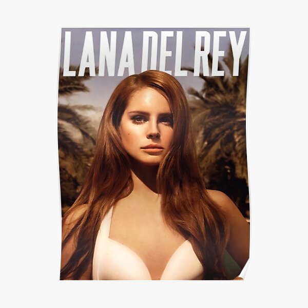 Lana Del Rey Portrait Wall Art for Sale | Redbubble