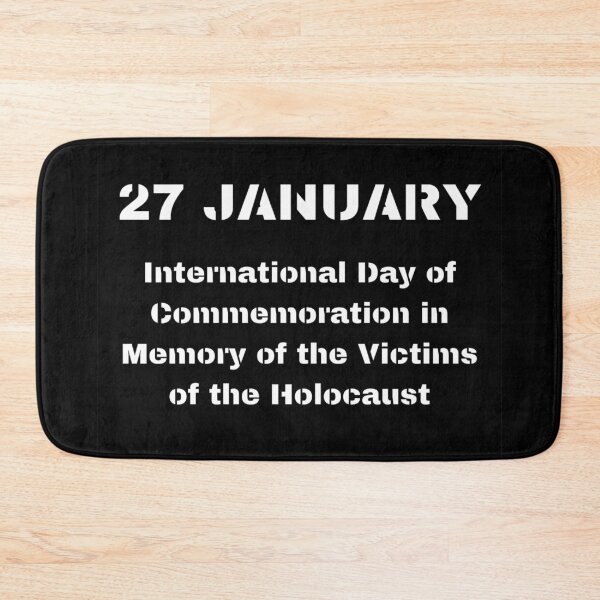 Item preview, International Day of Commemoration in Memory of the Victims of the Holocaust designed and sold by Diamaber.