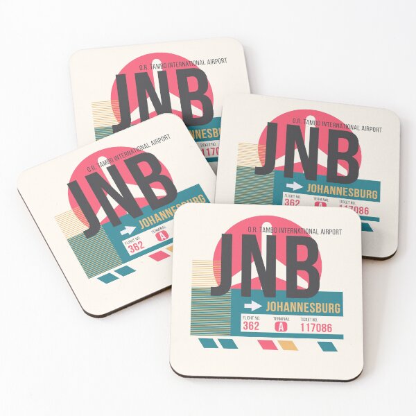 Item preview, Johannesburg (JNB) Airport Code Baggage Tag designed and sold by SLAG-Creative.
