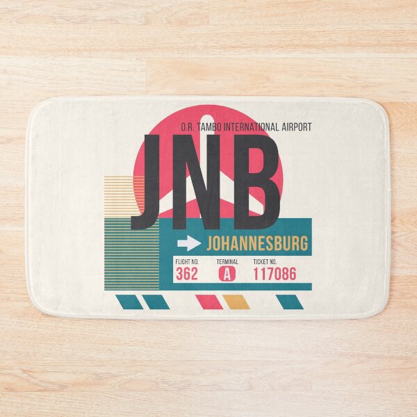 Item preview, Johannesburg (JNB) Airport Code Baggage Tag designed and sold by SLAG-Creative.