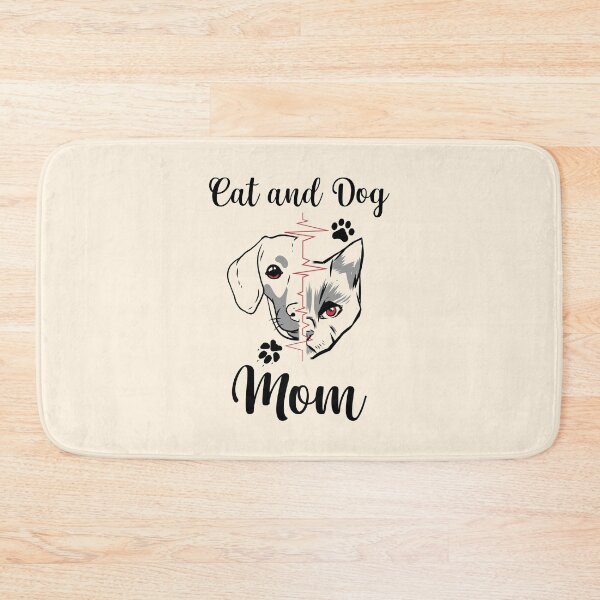 Item preview, Cat And Dog Mom Cat Dog Heartbeat designed and sold by OnepixArt.