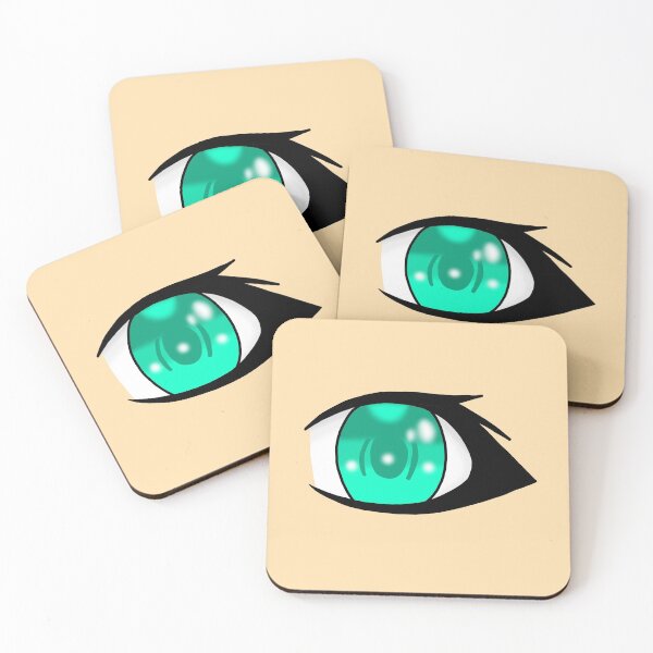 Item preview, Turquoise Anime Eye designed and sold by AshleeBathroom.