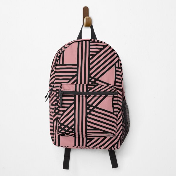 Item preview, Stripes - black and pink designed and sold by JRP Design.