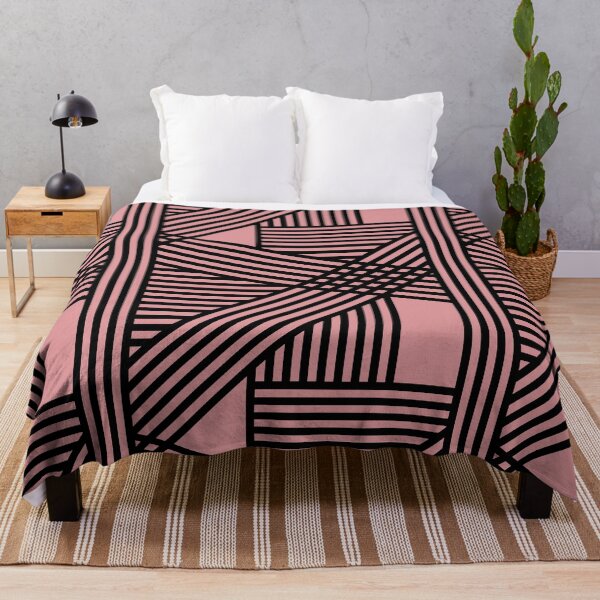 Item preview, Stripes - black and pink designed and sold by JRP Design.