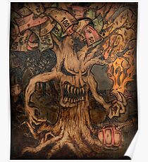 Money is the Root of All Evil Tree Poster