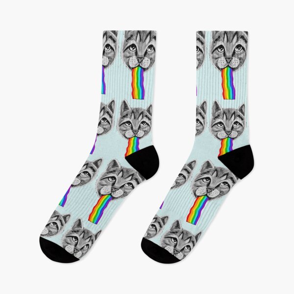 Item preview, Rainbow cat designed and sold by Shazmond.