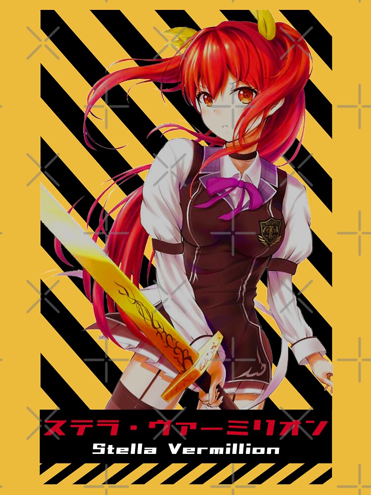 Rakudai Kishi no Cavalry - Stella Vermillion Sticker for Sale by