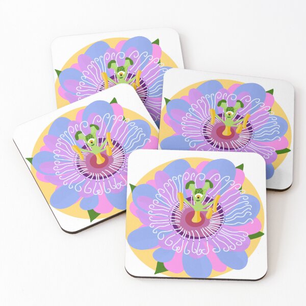 Item preview, Passion Flower Illustration designed and sold by Gabrielle Freitas.