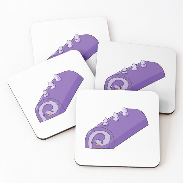 Item preview, Kawaii Ube Roll Cake Purple Yam Filipino Food designed and sold by kristinedesigns.