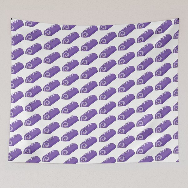 Item preview, Kawaii Ube Roll Cake Purple Yam Filipino Food designed and sold by kristinedesigns.
