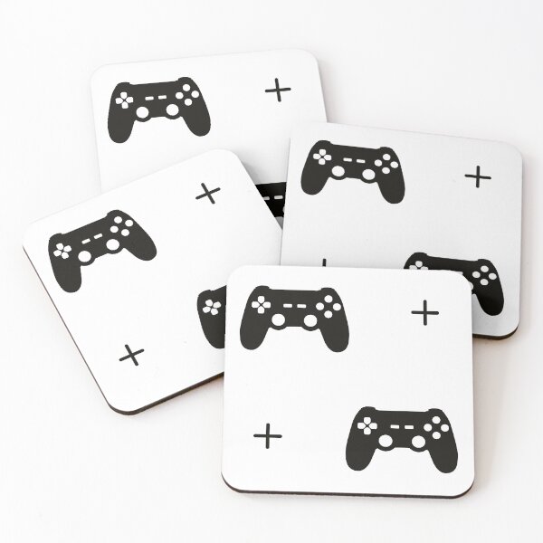 Item preview, White Ultimate Awesome Game Joystick Pattern designed and sold by lipemo.