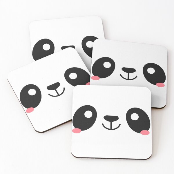 Item preview, Happy Panda Face designed and sold by Hedda Young.