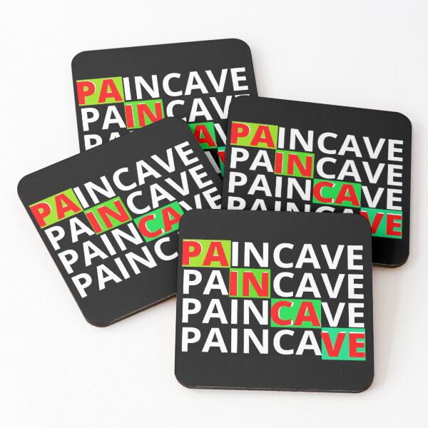 Item preview, Retro colored Pain Cave  designed and sold by Sonatablue.