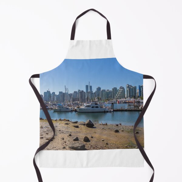 Item preview, The Vancouver skyline across Coal Harbour from the sea wall on Stanley Park designed and sold by SnapTPhotograph.