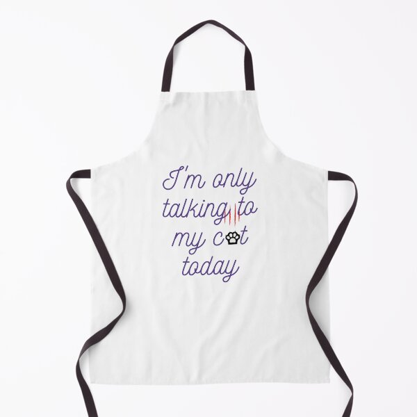 Item preview, I'm only talking to my cat today  designed and sold by MinimalTag.