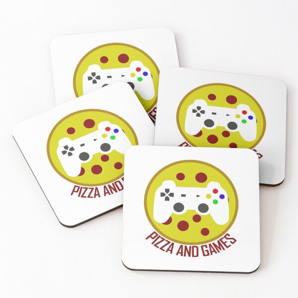 Artikelvorschau, Pizza und Spiele entworfen und verkauft von AJ-DesignCo.