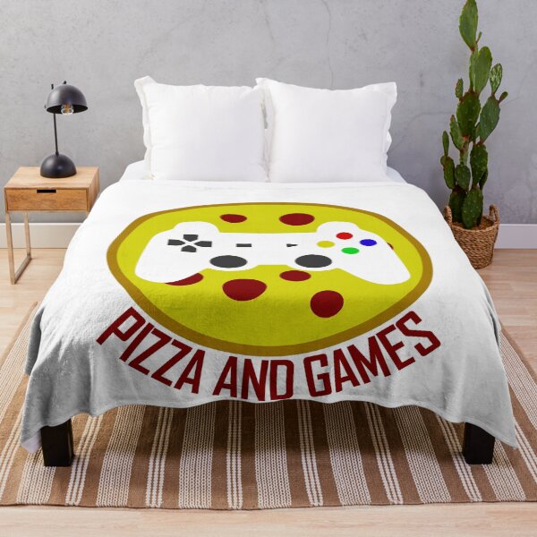 Artikelvorschau, Pizza und Spiele entworfen und verkauft von AJ-DesignCo.
