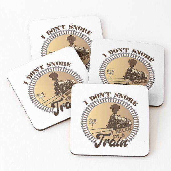 Item preview, I Don’t Snore I Dream I’m A Train, Funny Train Gift, designed and sold by supercoool.