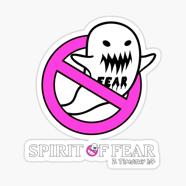 Fearbusters parody - pink Sticker
