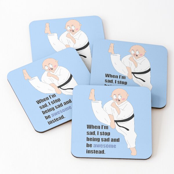 Item preview, When I'm sad I stop being sad and be awesome instead. designed and sold by WOYEJun.