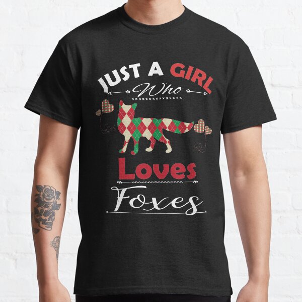 Item preview, Just A Girl Who Loves Foxes designed and sold by PRINTED ..