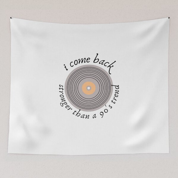Item preview, i come back stronger than a 90's trend - Willow Lyrics Taylor Swift Evermore designed and sold by TeensArts.