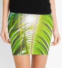 Palm Trees Mini Skirt