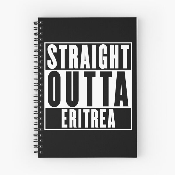 Item preview, Straight Outta Eritrea designed and sold by RandomStuffShop.