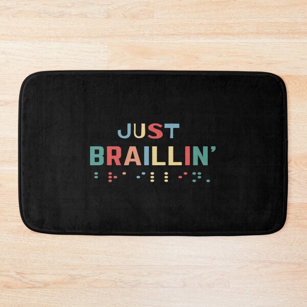 Item preview, Retro Design Best Gifts For The Blind Just Braillin' Parody designed and sold by tshirtworld.