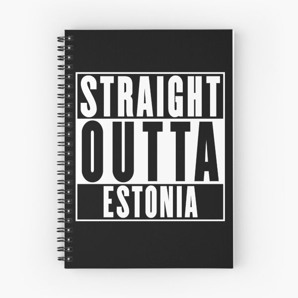 Item preview, Straight Outta Estonia designed and sold by RandomStuffShop.
