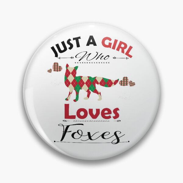 Item preview, Just A Girl Who Loves Foxes designed and sold by PRINTED ..