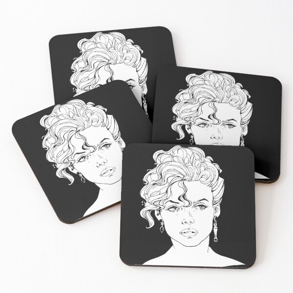 Item preview, Michelle Pfeiffer (White Fill) designed and sold by DexDrawsStudio.